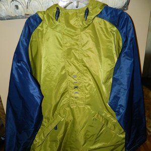 Vtg Y2K Nike Swoosh Spell Out 1/4 Zip Jacket Windbreaker Unisex (OO-11)